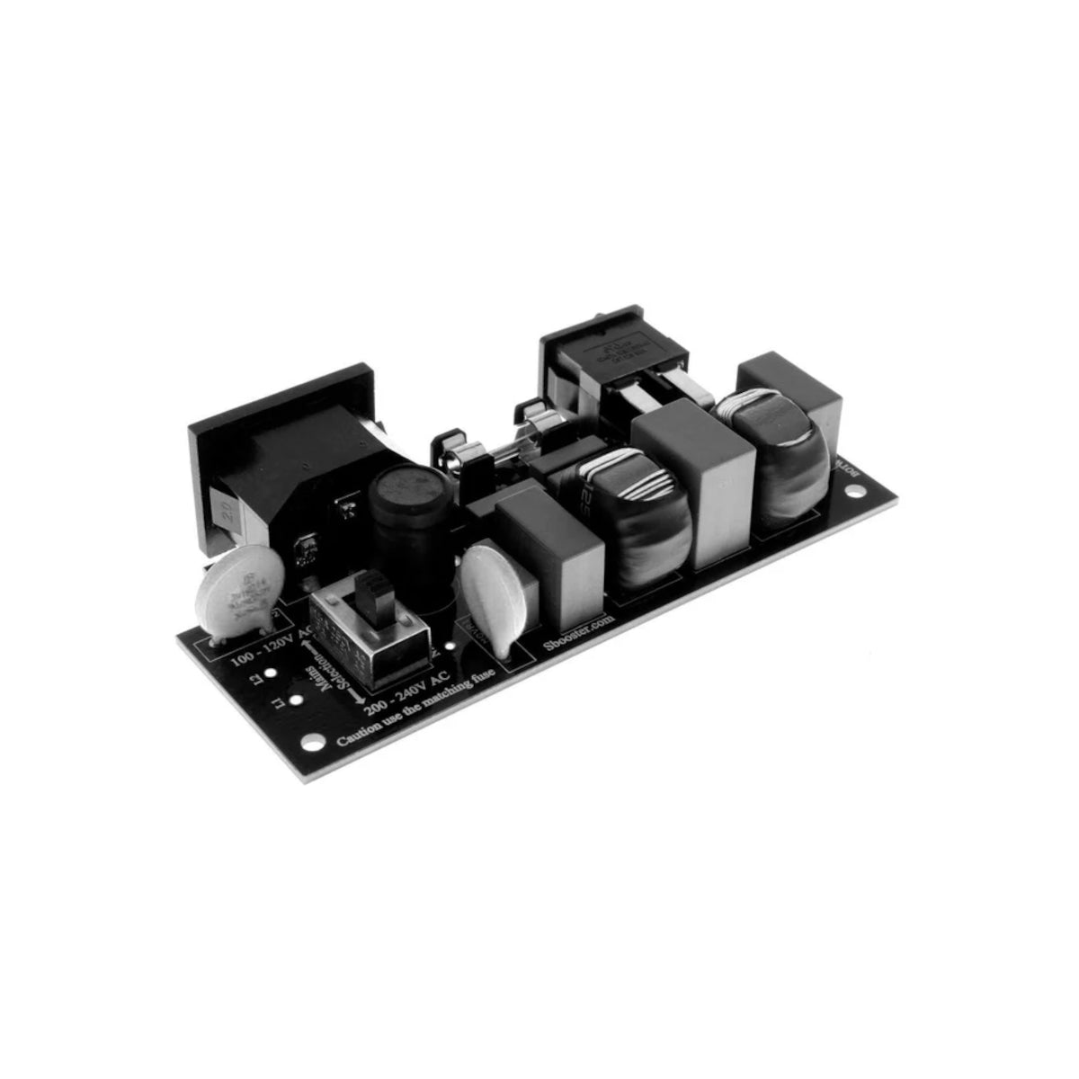 Sbooster - BOTW P&P ECO MKII - Linear Power Supply (Input 230VAC 50/60HZ) Black