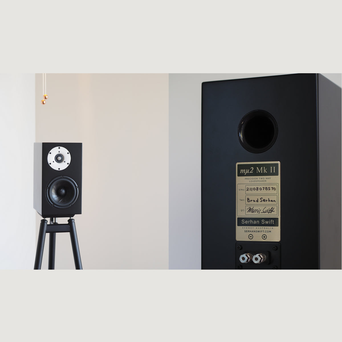 Serhan Swift mu2 MkII Bookshelf Speakers