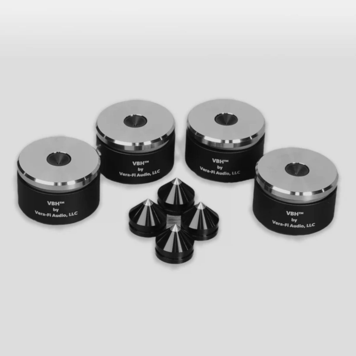 Vera-Fi Audio Vibration Black Hole VBH Isolation Feet (Pack of 4) Pre-Order