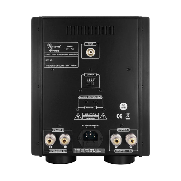 Vincent SP-T700 Mono Power Amplifier (German Engineering)