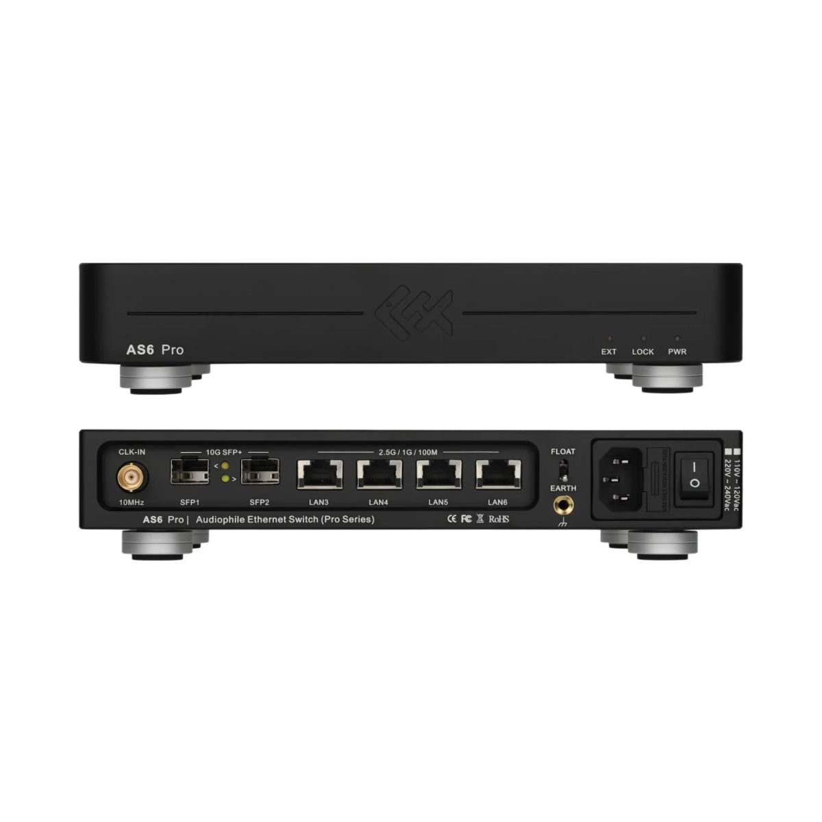 LHY Audio AS6 Pro high-performance audiophile Ethernet switch (220V -240V)