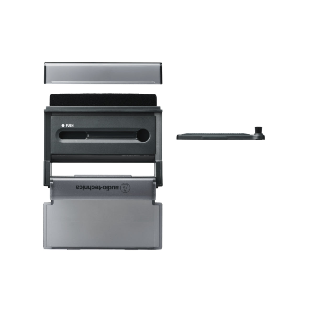 Audio Technica Record cleaning tool with record cover stand AT6028