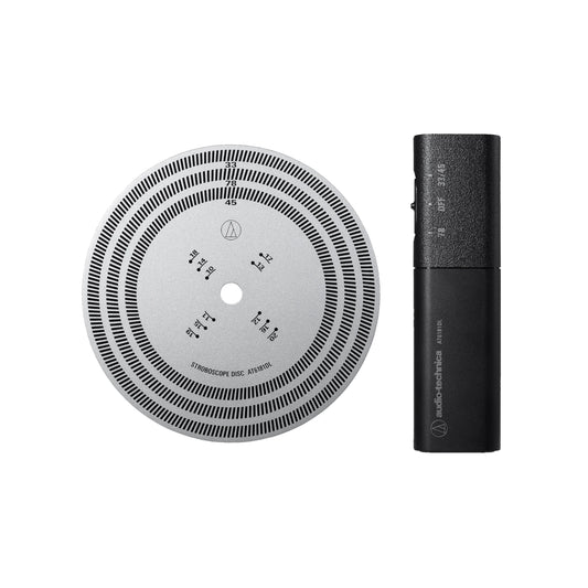 Audio Technica Stroboscope Disc and Quartz Strobe Light AT6181DL