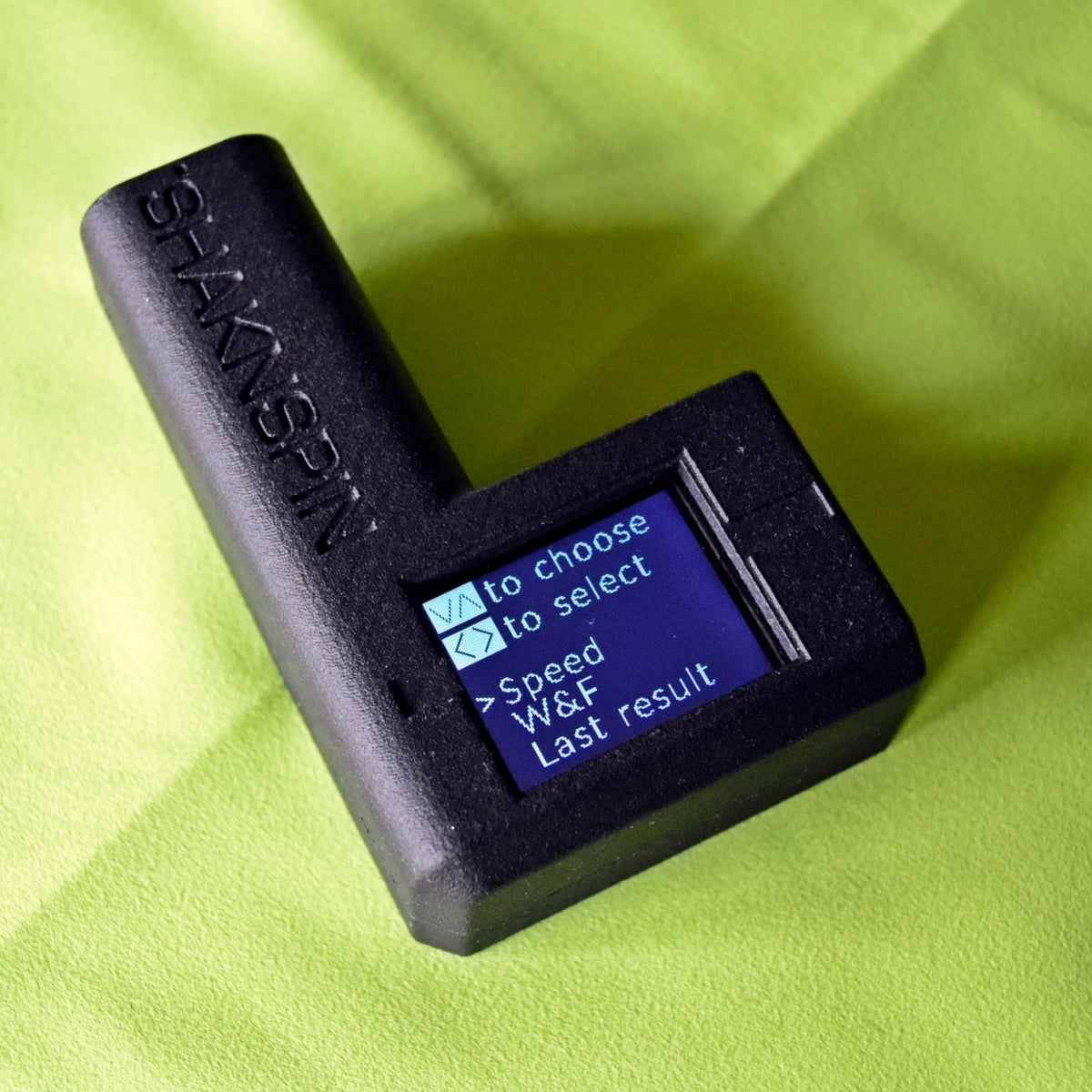 Shaknspin (MKI) speed and wow and flutter measurement device