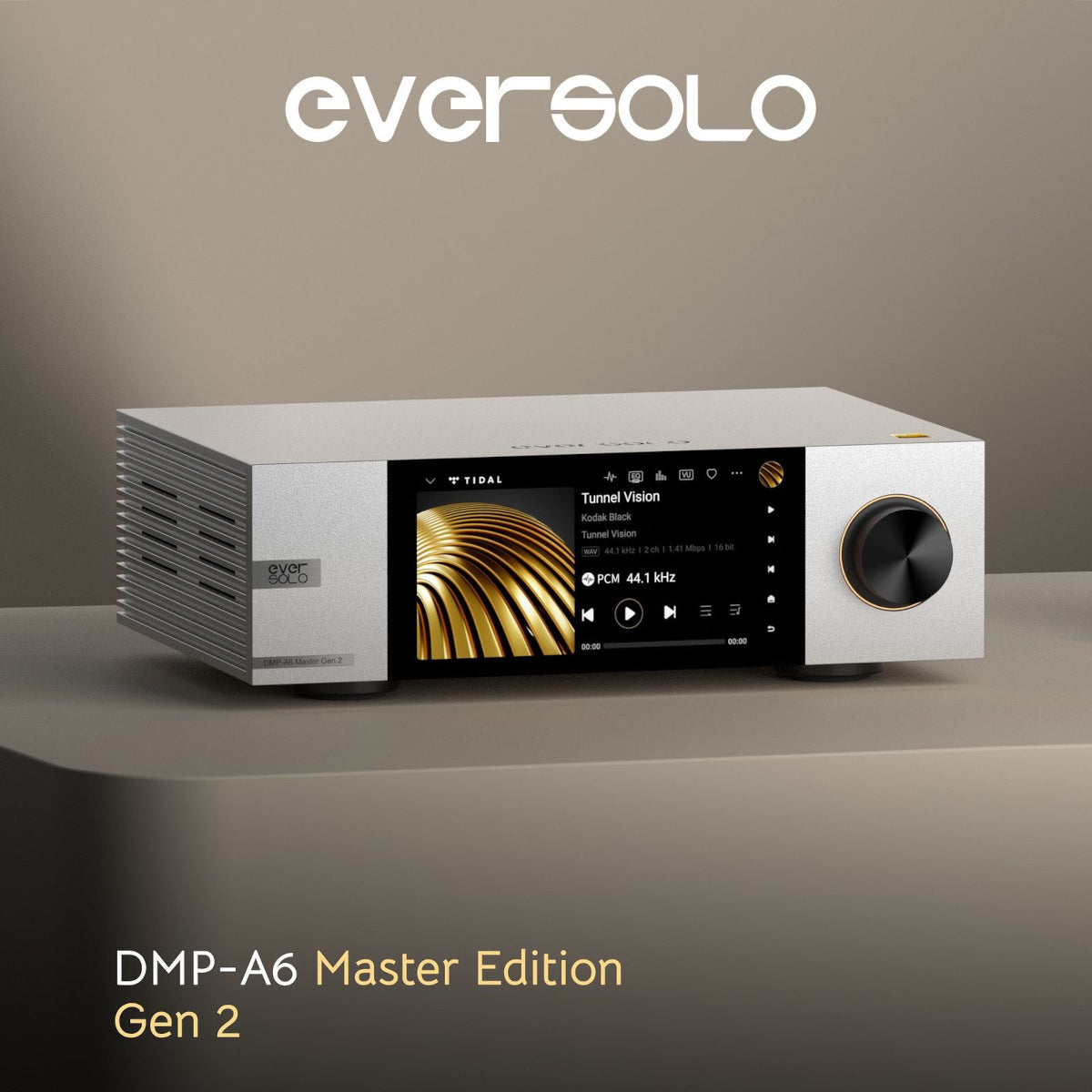 EverSolo DMP-A6 Master Edition Gen 2 Music Streamer (Aus Edition) Silver