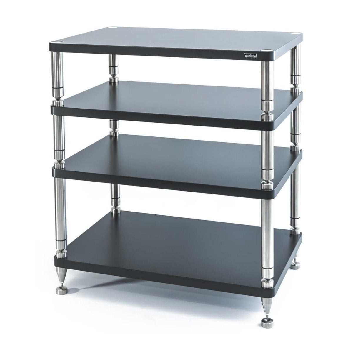 Solidsteel Hyperspike HY-4L Hi-Fi Rack Flat Black