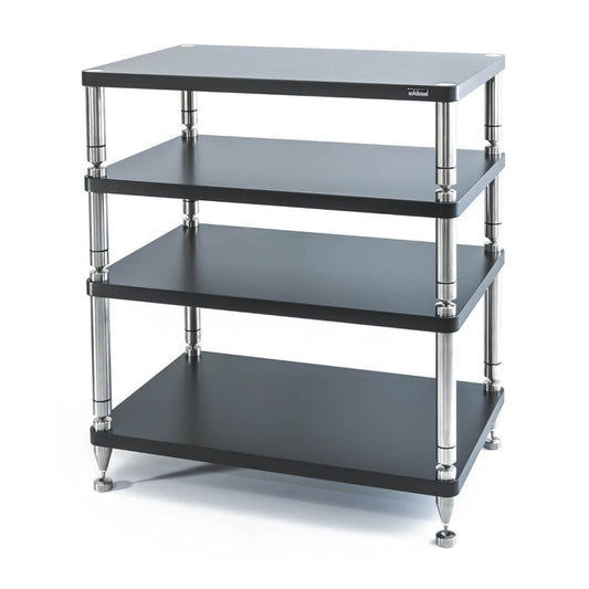 Solidsteel Hyperspike HY-4L Hi-Fi Rack Flat Black