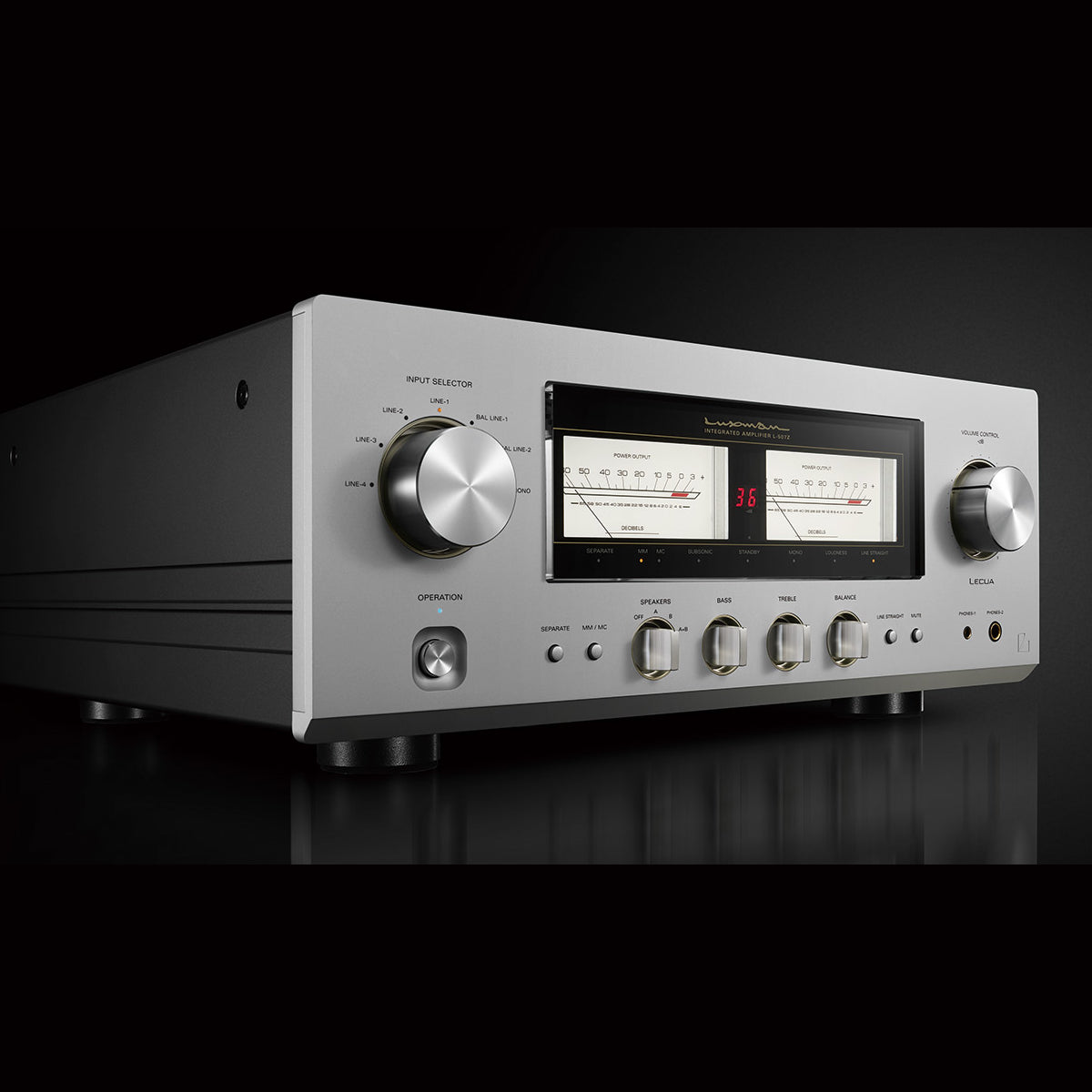 LUXMAN L-507Z Integrated Amplifier - Silver