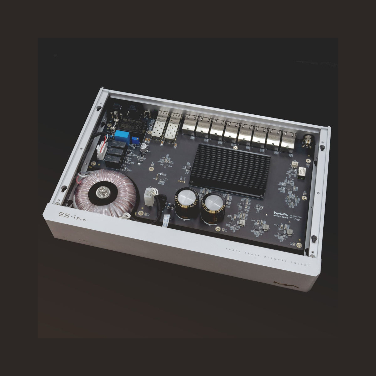 Matrix Audio SS-1 Pro Audio Grade Network Switch 8-Port