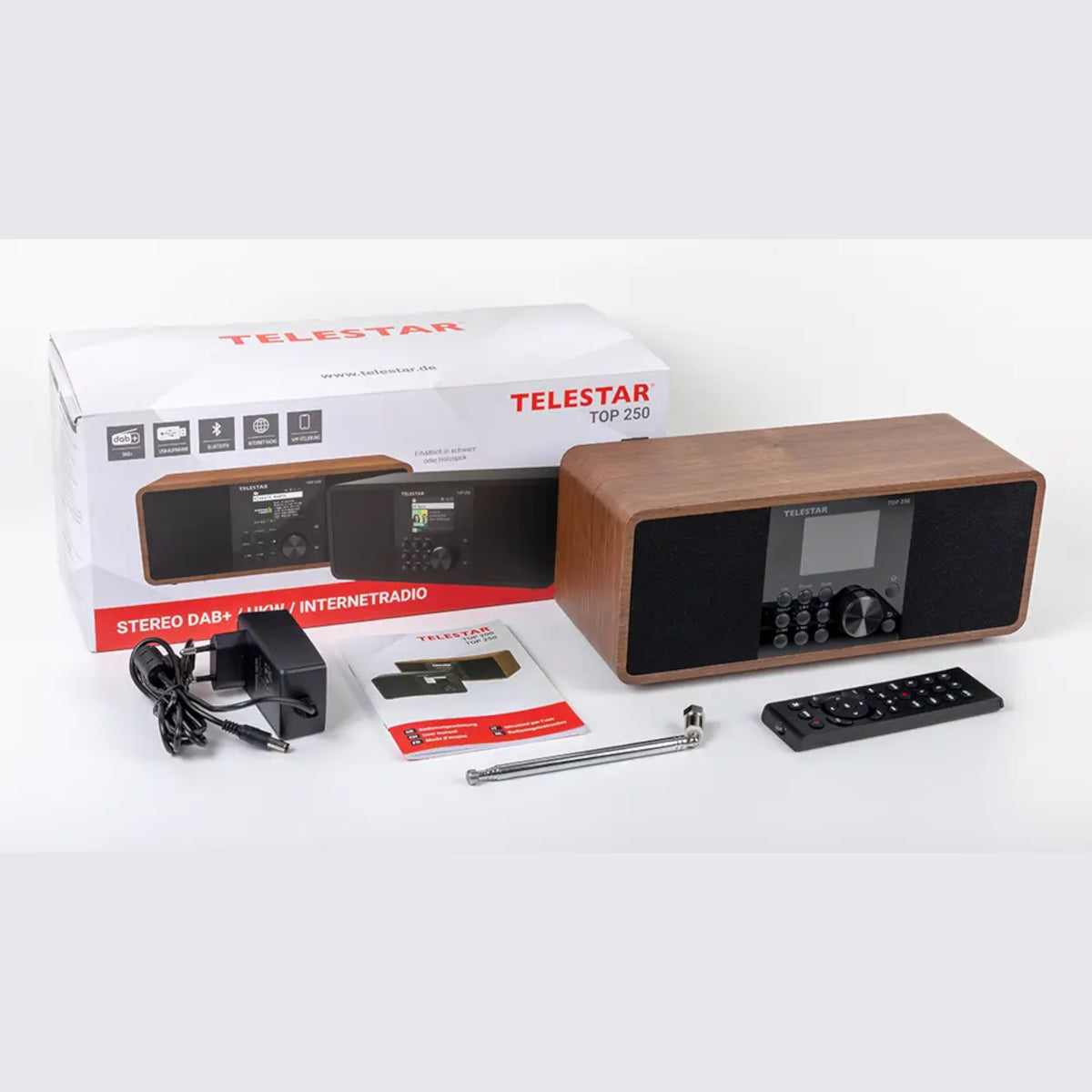 Telestar TOP 250 Wood Digital Internet Radio