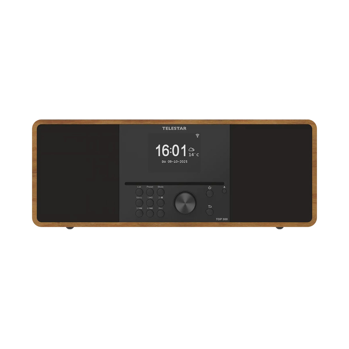 Telestar TOP 300 Wood Internet Digital Radio with Classic Look with CD Player