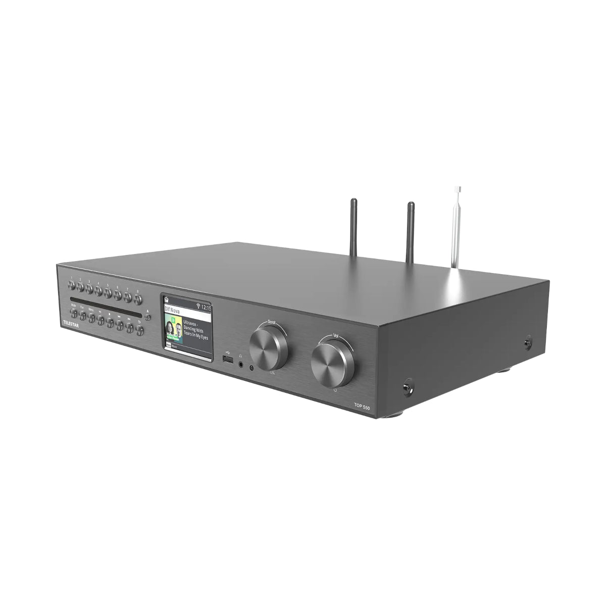 Telestar TOP 550 HiFi all-in-one system with CD player, Internet radio and Amplifier